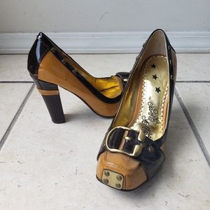 Naughty monkey vintage inspired heels